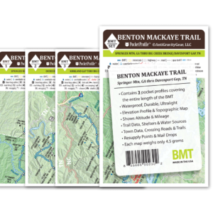 Benton Mackaye Pocket Profile Map Set