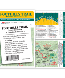 Pocket Profile Map Foothills Trail