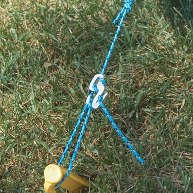 Nite Ize Figure 9 Rope Tightener, Carabiner, 8 Feet - 2 rope tighteners