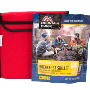 AntiGravityGear Pouch Cozy - Red 2.0 Mountain House 2 Servings