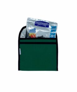 AntiGravityGear Pouch Cozy - Green showing meal inside