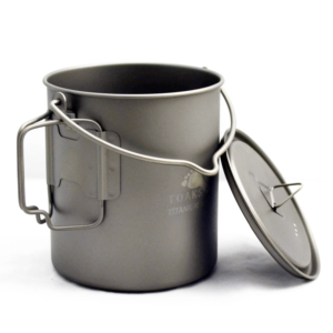 TOAKS TITANIUM 750ML POT WITH BAIL HANDLE