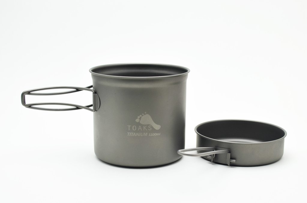 TOAKS Titanium 1100ml Pot with Pan | AntiGravityGear