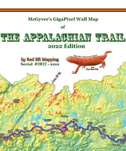 10ft. Appalachian Trail Map Title Detail