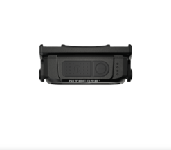 Button side view of Nitecore NU25 UL Rechargeable Headlamp