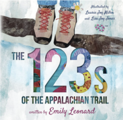 Front cover of children's book The 123's of the Appalachian Trail