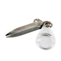 Tick remover and magnifying glass