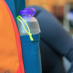 28mm Vesica® 1L Collapsible Bottle in backpack side pocket